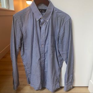 Combat Gent Men’s Dress Shirt Blue Square